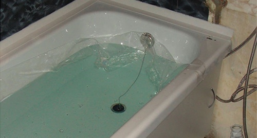 Установкой акрилового вкладыша | Панфиловская